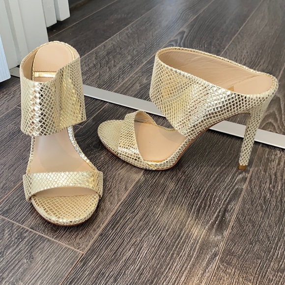 Marciano Shoes - Women’s gold heels.